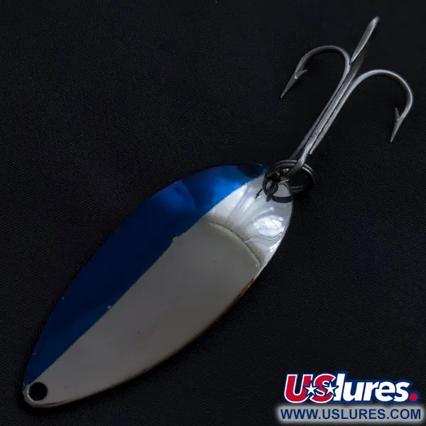 Seneca Little Cleo (Hula Girl), нікель/синій, 21 г, блесна коливалка (колебалка) #23380