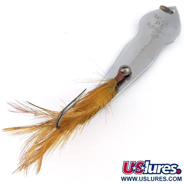 Tony Accetta Tony Acetta Pet Spoon 15, нікель, 14 г, блесна коливалка (колебалка) #23381