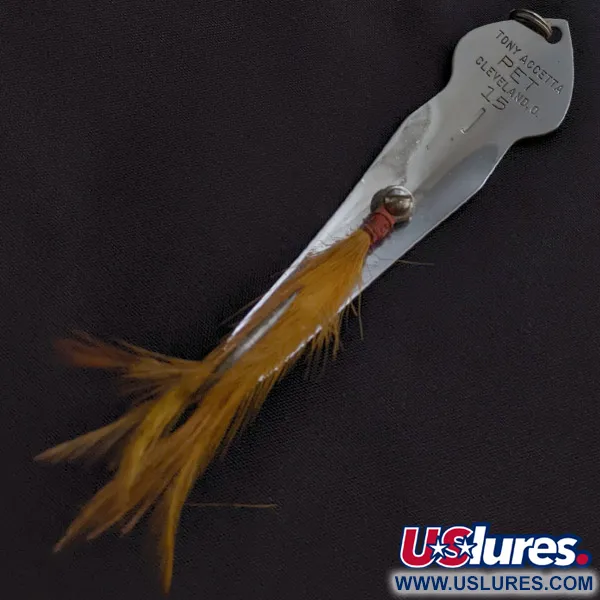 Tony Accetta Tony Acetta Pet Spoon 15, нікель, 14 г, блесна коливалка (колебалка) #23381