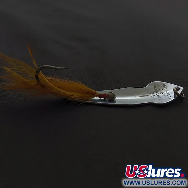 Tony Accetta Tony Acetta Pet Spoon 15, нікель, 14 г, блесна коливалка (колебалка) #23381