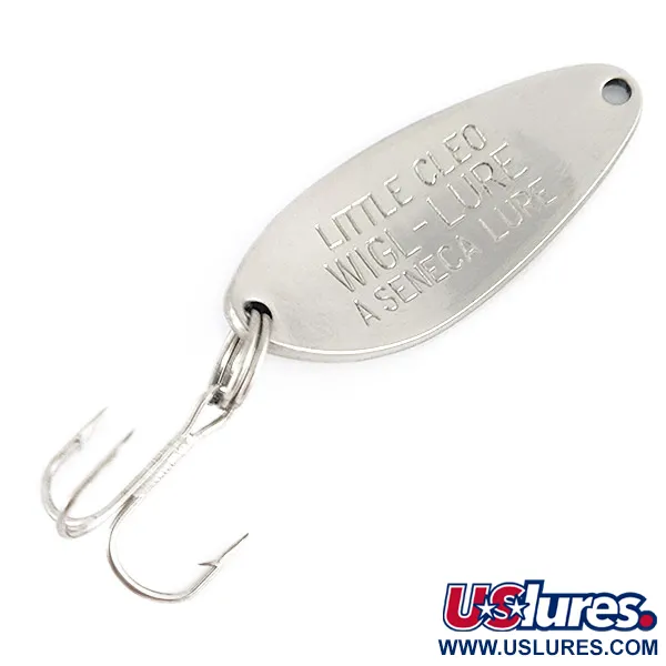  Seneca Little Cleo, нікель, 7 г, блесна коливалка (колебалка) #23384