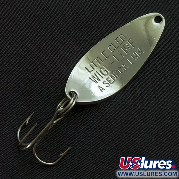  Seneca Little Cleo, нікель, 7 г, блесна коливалка (колебалка) #23384