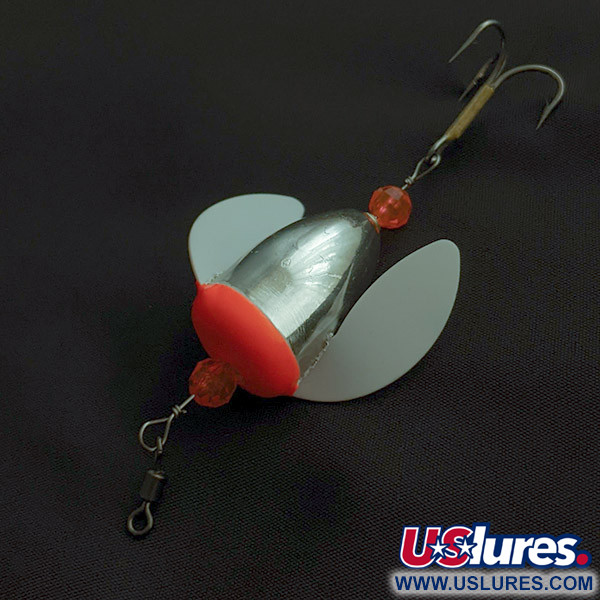 Yakima Bait Worden's Spin-n-Glo, silver/hot pink, 4 г, блешня оберталка (вертушка) #23388
