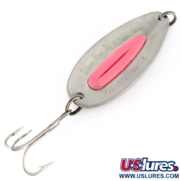  Blue Fox Pixee, нікель/рожевий, 24 г, блесна коливалка (колебалка) #23397