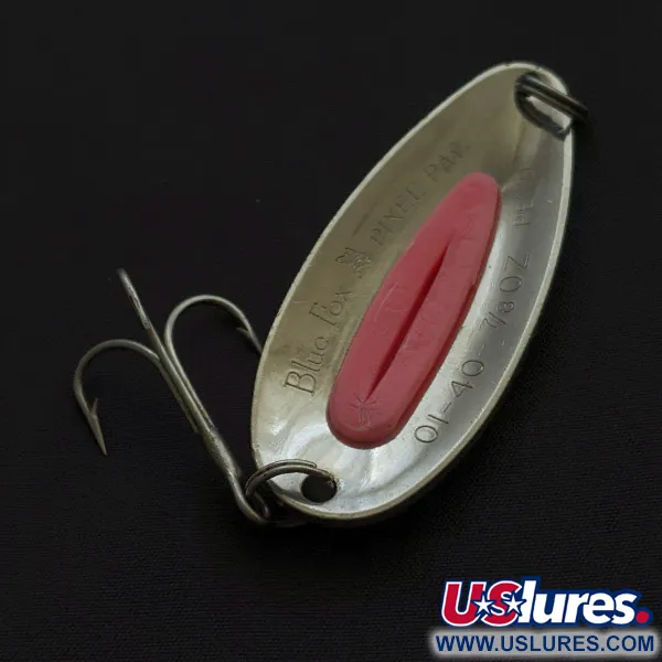  Blue Fox Pixee, нікель/рожевий, 24 г, блесна коливалка (колебалка) #23397