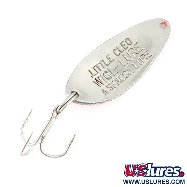  Seneca Little Cleo, нікель/помаранчевий/білий, 7 г, блесна коливалка (колебалка) #23401
