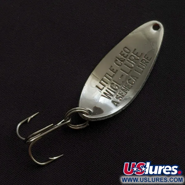  Seneca Little Cleo, нікель/помаранчевий/білий, 7 г, блесна коливалка (колебалка) #23401