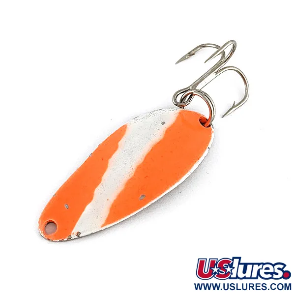  Seneca Little Cleo, нікель/помаранчевий/білий, 7 г, блесна коливалка (колебалка) #23401