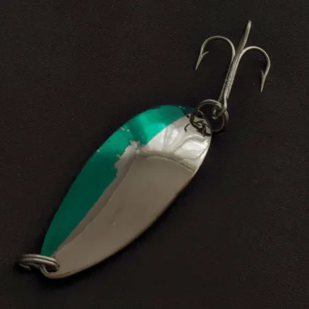 Seneca Little Cleo (Hula Girl), нікель/зелений, 18 г, блесна коливалка (колебалка) #23402