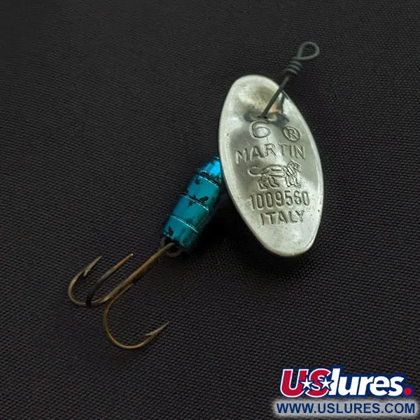  Panther Martin 6, нікель/синій, 6 г, блешня оберталка (вертушка) #23403