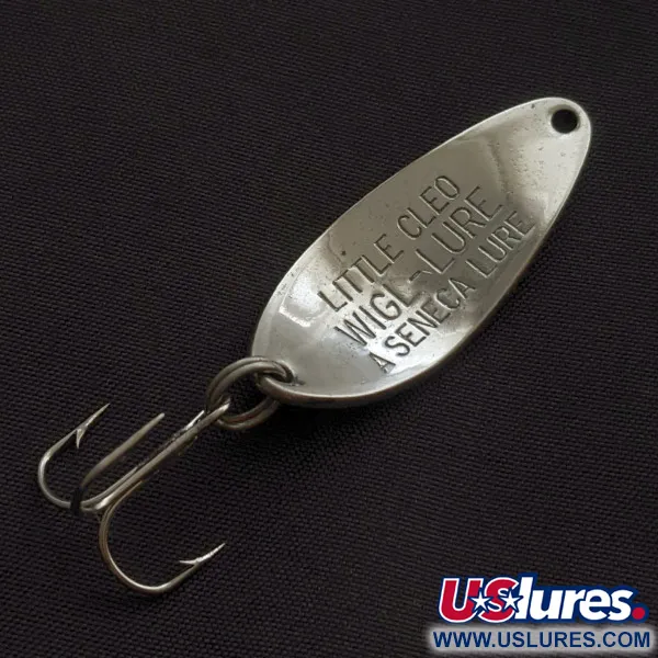  Seneca Little Cleo, нікель, 7 г, блесна коливалка (колебалка) #23409