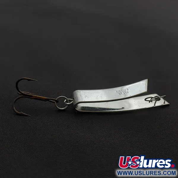 Luhr Jensen Super-Duper 506, нікель/червоний, 7 г, блесна коливалка (колебалка) #23410