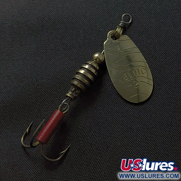  Veltic 2, золото, 3,5 г, блешня оберталка (вертушка) #23419