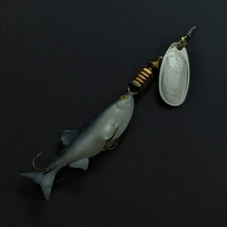 Mepps Comet 3 Mino, silver, 9 г, блешня оберталка (вертушка) #23428