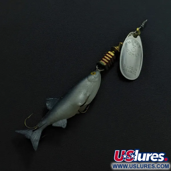  Mepps Comet 3 Mino, silver, 9 г, блешня оберталка (вертушка) #23428