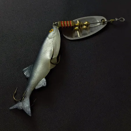 Mepps Comet 3 Mino, silver, 9 г, блешня оберталка (вертушка) #23428