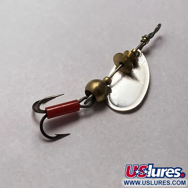  Mepps Aglia 0, Silver, 2,5 г, блешня оберталка (вертушка) #23451