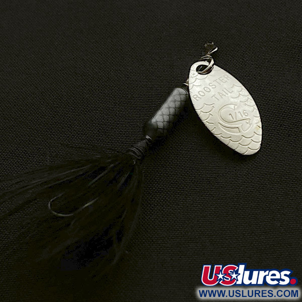 Yakima Bait Worden's Original Rooster Tail, silver/black, 2,6 г, блешня оберталка (вертушка) #23452