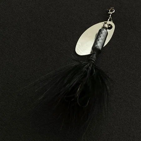 Yakima Bait Worden's Original Rooster Tail, silver/black, 2,6 г, блешня оберталка (вертушка) #23452