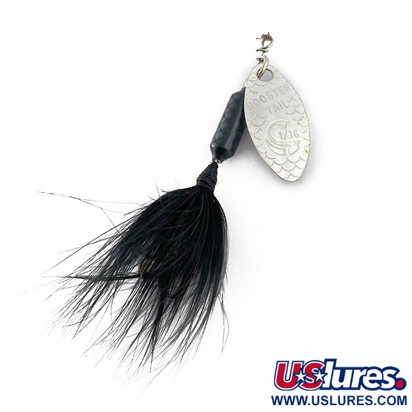 Yakima Bait Worden's Original Rooster Tail, silver/black, 2,6 г, блешня оберталка (вертушка) #23452