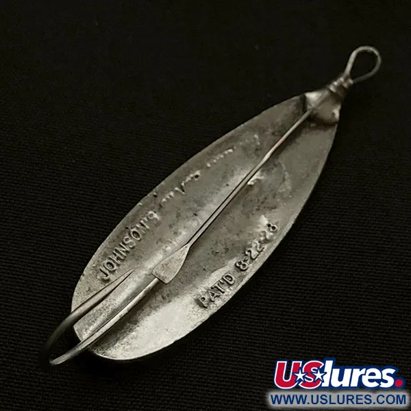  Johnson Silver Minnow, нікель, 7 г, блесна коливалка (колебалка) #23458