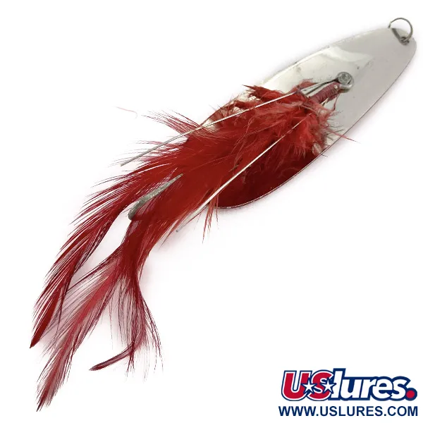 Eppinger Dardevle Feathered Weedless Detroit, Red Devle, 28 г, блесна коливалка (колебалка) #23459