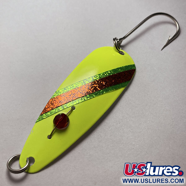 Red Eye Lures Red Eye Evil Eye, біле/жовте/червоне око, 6 г, блесна коливалка (колебалка) #23463