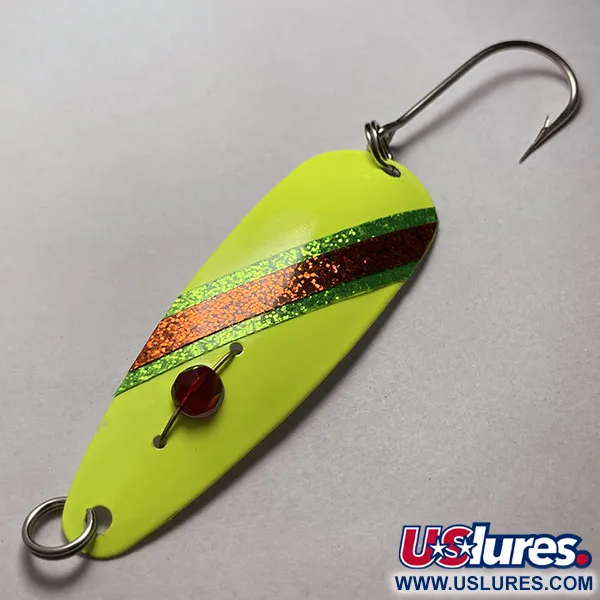 Red Eye Lures Red Eye Evil Eye, біле/жовте/червоне око, 6 г, блесна коливалка (колебалка) #23463