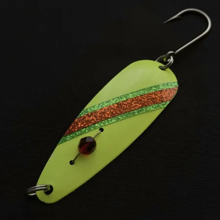 Red Eye Lures Red Eye Evil Eye, біле/жовте/червоне око, 6 г, блесна коливалка (колебалка) #23463