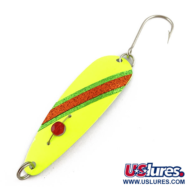 Red Eye Lures Red Eye Evil Eye, біле/жовте/червоне око, 6 г, блесна коливалка (колебалка) #23463