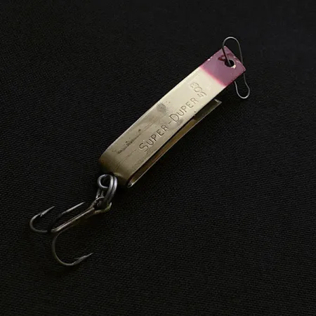 Luhr Jensen Super-Duper 503, золото/червоний, 4,3 г, блесна коливалка (колебалка) #23473