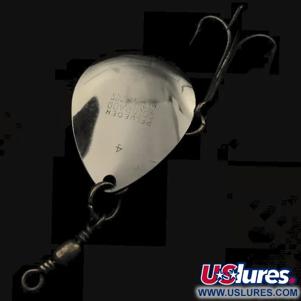 Pflueger colorado spinner #4, нікель, 5,5 г, блешня оберталка (вертушка) #23489