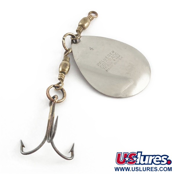  Pflueger colorado spinner #4, нікель, 5,5 г, блешня оберталка (вертушка) #23489