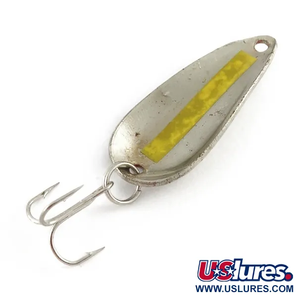  Worth Chippewa Steel Spoon, нікель, 7 г, блесна коливалка (колебалка) #23495