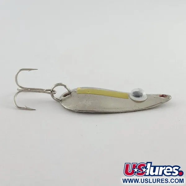  Worth Chippewa Steel Spoon, нікель, 7 г, блесна коливалка (колебалка) #23495