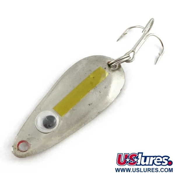  Worth Chippewa Steel Spoon, нікель, 7 г, блесна коливалка (колебалка) #23495