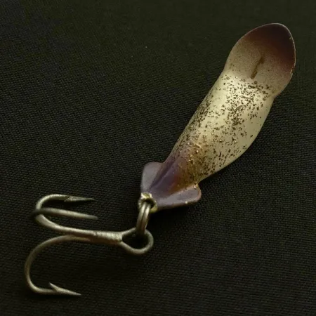 Buck Perry Spoonplug, білий/фіолетовий/бите скло, 5 г, блесна коливалка (колебалка) #23513