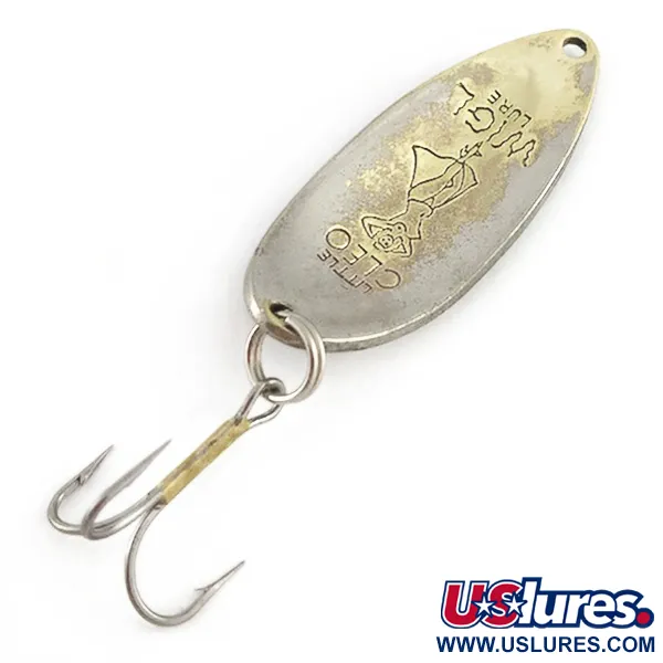 Seneca Little Cleo (Hula Girl), нікель/золото, 14, блесна коливалка (колебалка) #23514