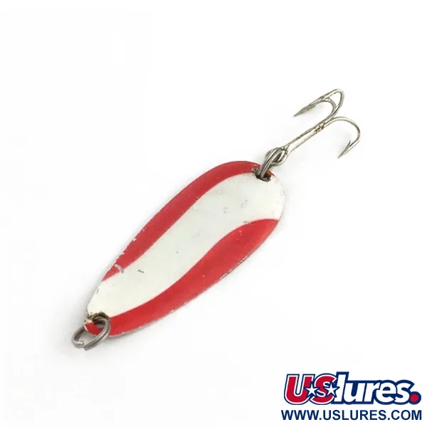 Dura-Pak  Dura Pack Spoon, nikiel/biały/czerwony, 4,5, блесна коливалка (колебалка) #23520