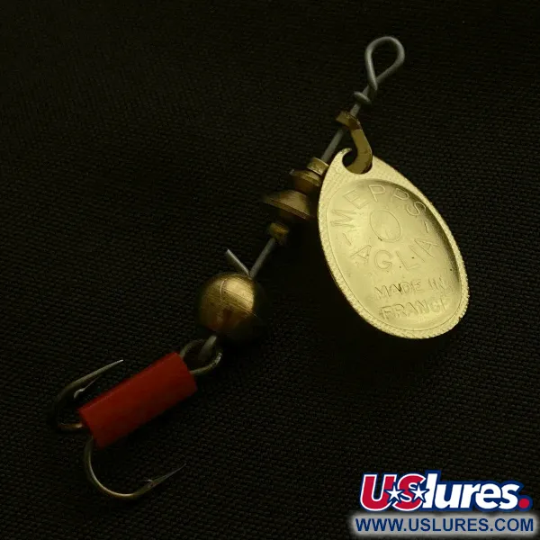 Mepps Aglia 0, gold, 2,5, блешня оберталка (вертушка) #23522