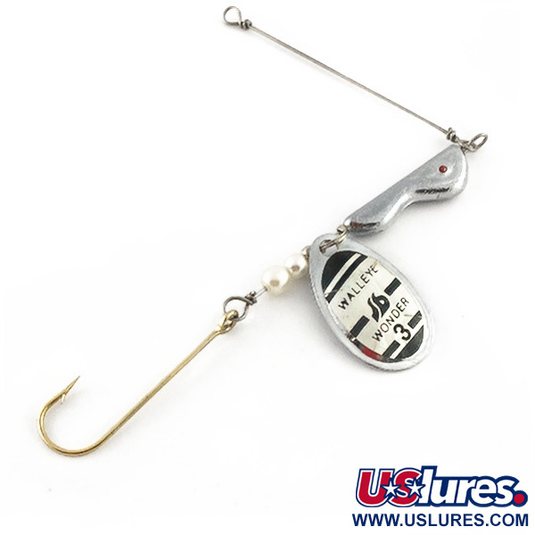 South Bend Walleye Wonder 3  Spinnerbait, silver, 14, блешня оберталка (вертушка) #23527