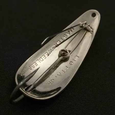 Liotta Jr Master Weedless, нікель, 11, блесна коливалка (колебалка) #23532