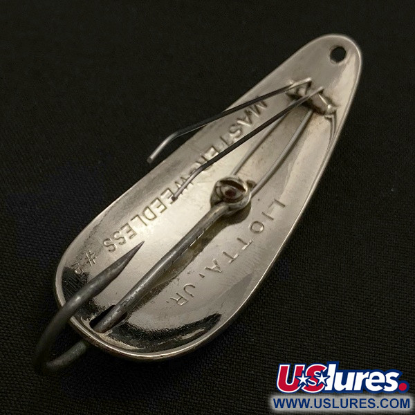  Liotta Jr Master Weedless, нікель, 11, блесна коливалка (колебалка) #23532