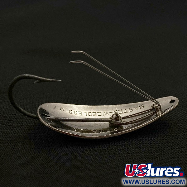  Liotta Jr Master Weedless, нікель, 11, блесна коливалка (колебалка) #23532