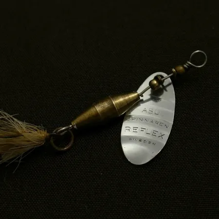 Abu Garcia Spinnaren Reflex, нікель/білий, 3,2, блешня оберталка (вертушка) #23535