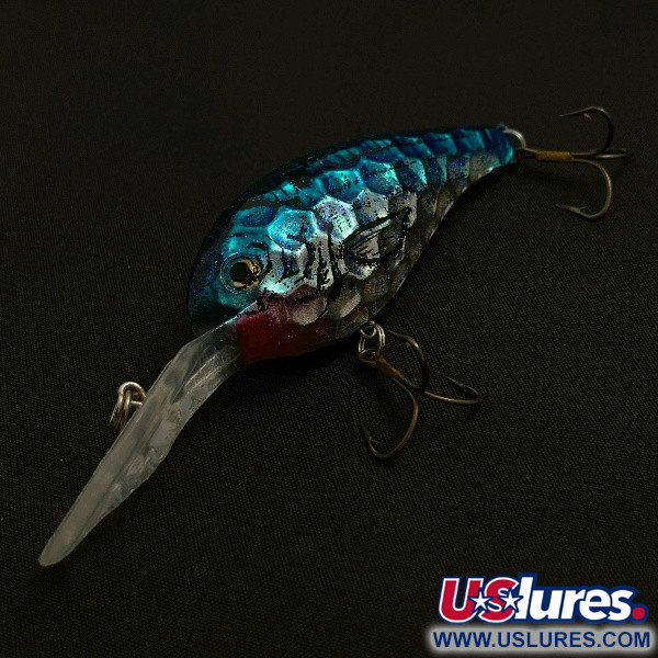 Renosky Lures Renosky Deep Dive Honeycomb Rattl shad, silver/blue, 12, воблер #23542