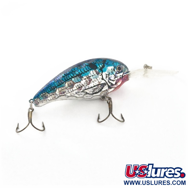 Renosky Lures Renosky Deep Dive Honeycomb Rattl shad, silver/blue, 12, воблер #23542