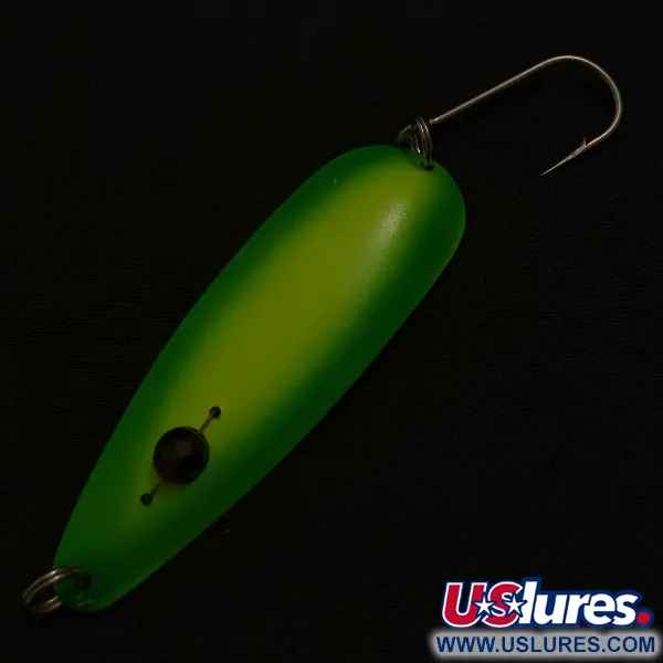 Red Eye Lures Red Eye Evil Eye, жовтий/зелений, 9, блесна коливалка (колебалка) #23547