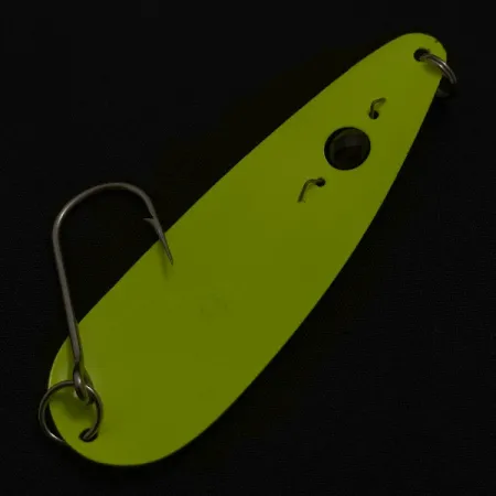 Red Eye Lures Red Eye Evil Eye, жовтий/зелений, 9, блесна коливалка (колебалка) #23547