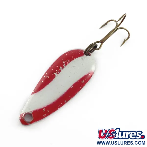 Dura-Pak  Dura Pack Spoon, nikiel/biały/czerwony, 4,5, блесна коливалка (колебалка) #23551